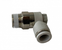 Дроссель пневматический R1/8-10мм AS2201F-R1/8-10SA