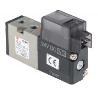 Пневмораспределитель с электромагнитным управлением SMC VZ120-5MOZ-M5-Q